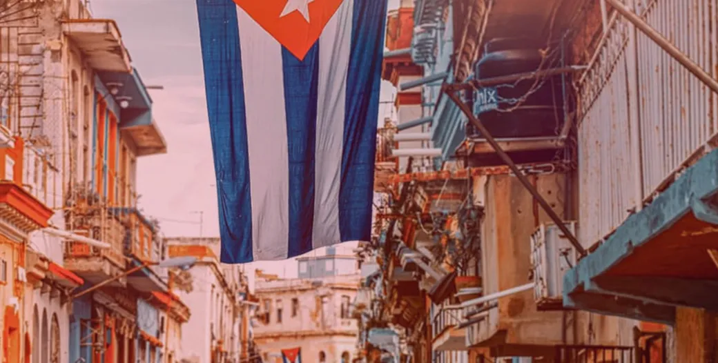 "Image of a street in Cuba."