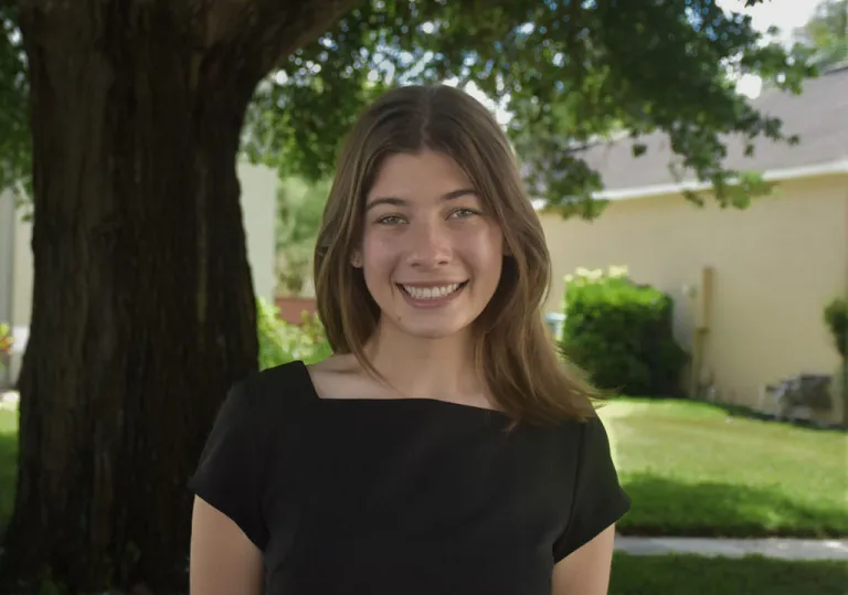 Nicole Spangler, undergraduate in history, received a Beinecke Scholarship