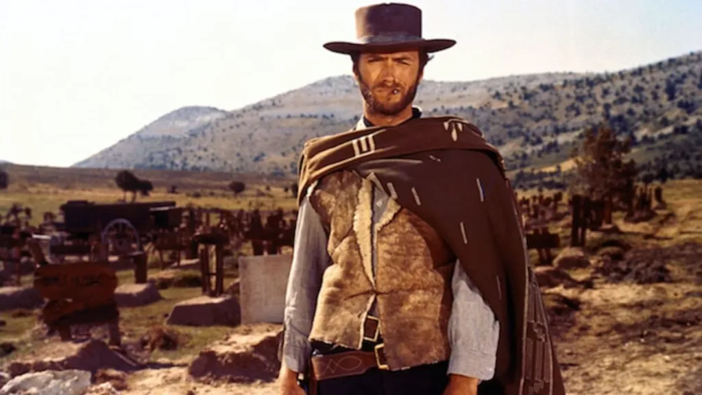 "Clint Eastwood in the Good, The Bad, and The Ugly"