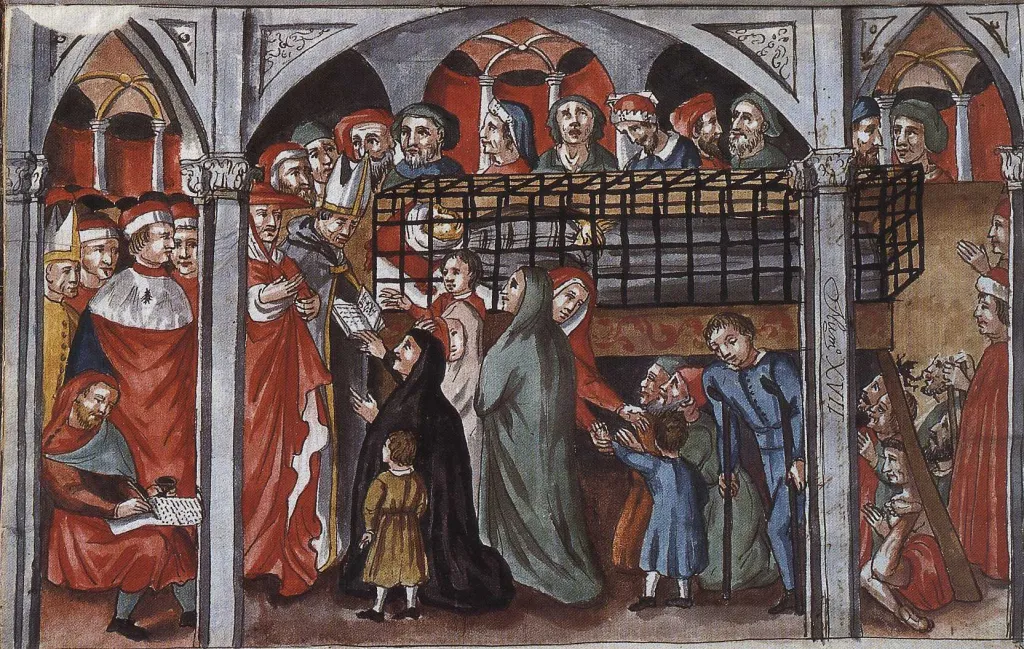 "Medieval Christianity - Margherita Watercolor"