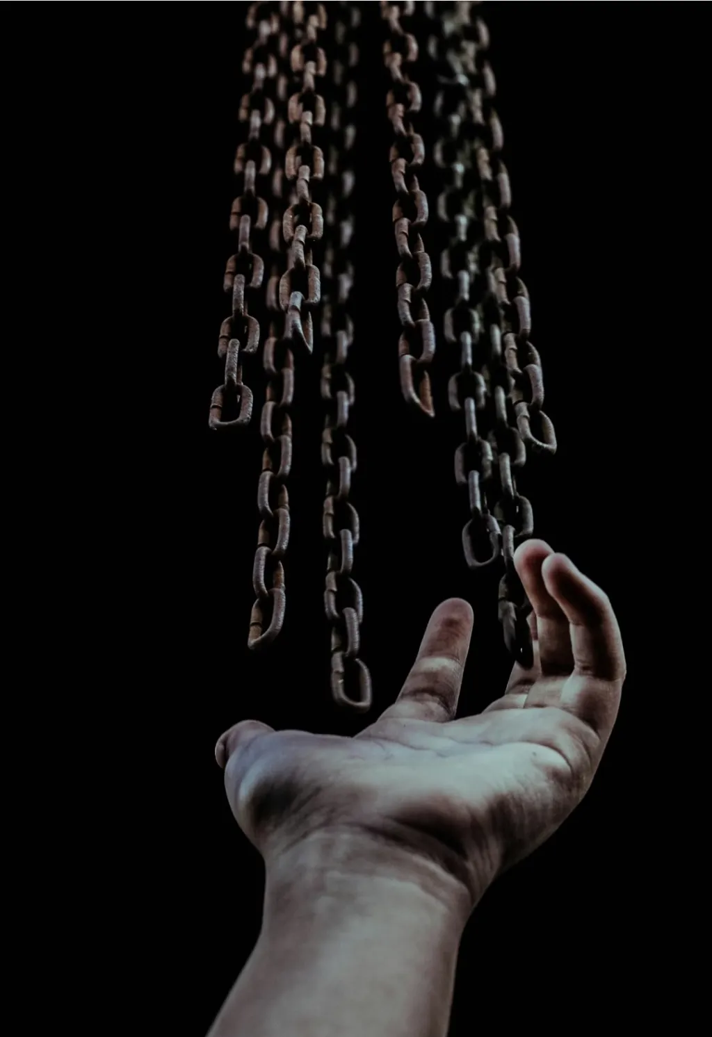 "Credit to Venezuela by Zulmaury Saavedra, image of hand and chains "