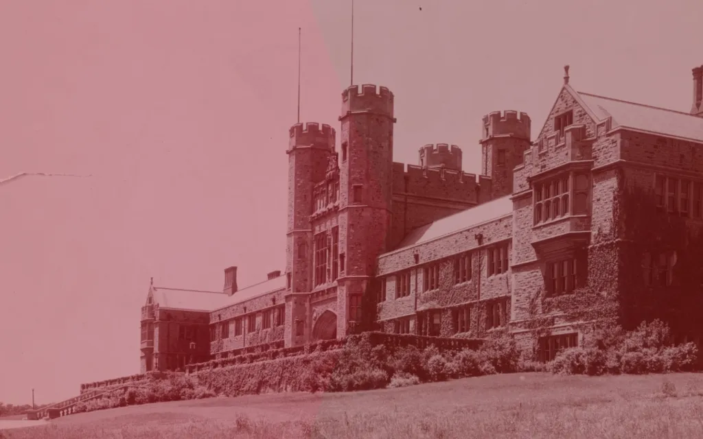 Brookings Hall pre 1955, from WashU's archives