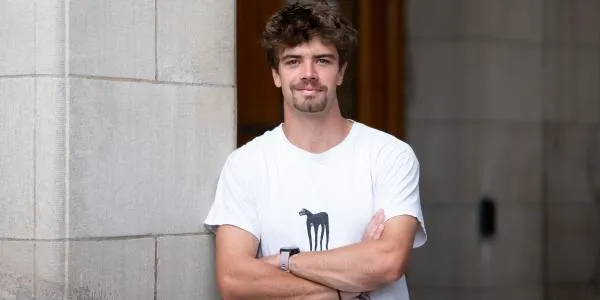 Image of Calvin Crossland, an undergraduate in the Department of History