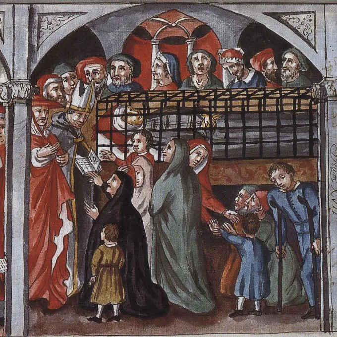 "Medieval Christianity - Margherita Watercolor"