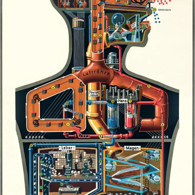 "Der Mensch als Industriepalast - Kahn"