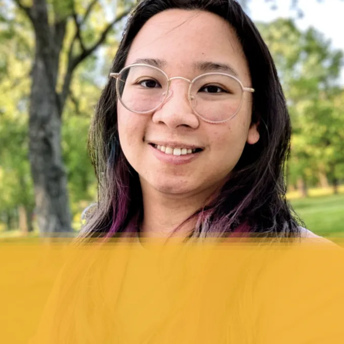 "Angela He, featured in the history undergraduate history Q&A series"
