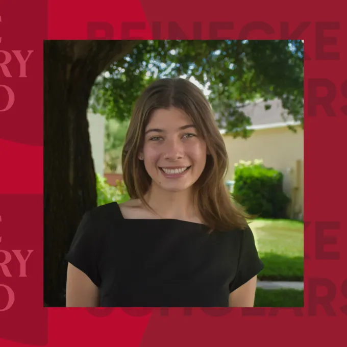 "Nicole Spangler, undergraduate student in history"