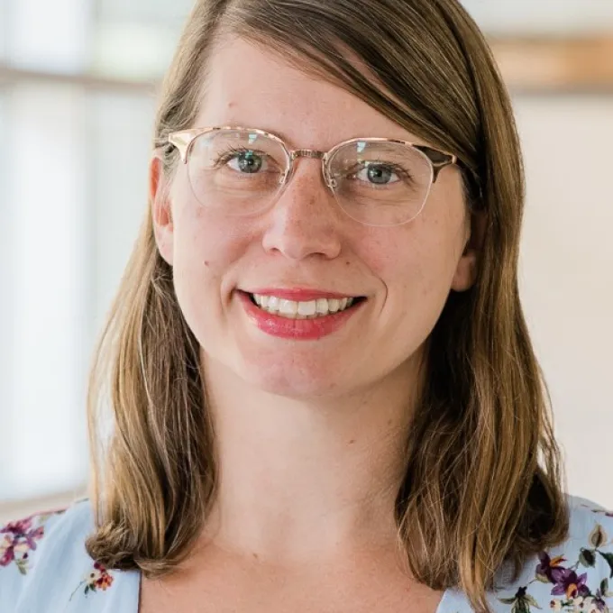 "Image of Carly Goodman, Professor of History at Rutgers University"
