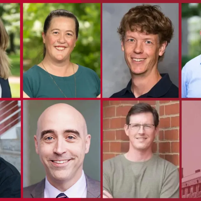 "Images of alumni from the history PhD program at WashU"