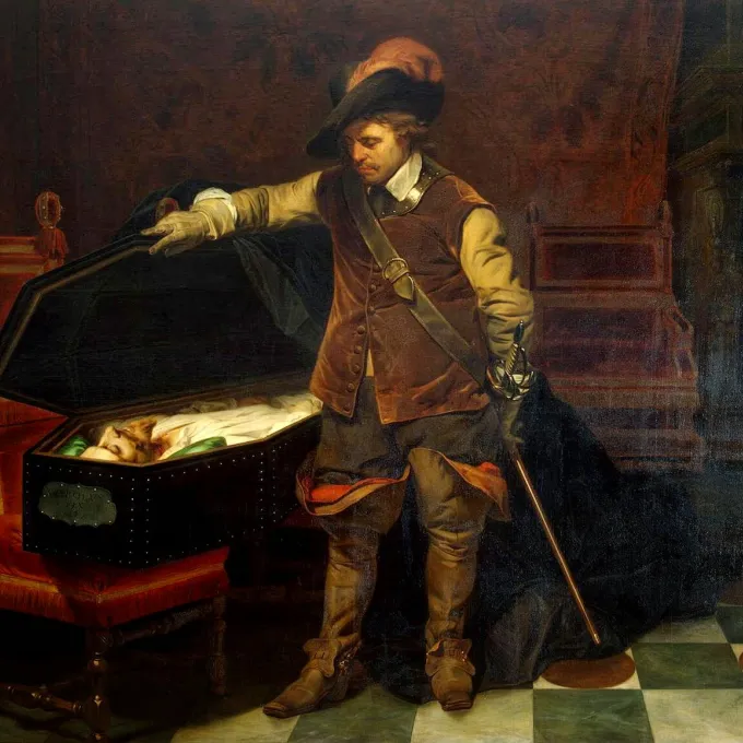 "Delaroche, Cromwell and Charles I"